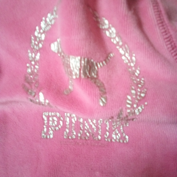 Victoria Secret .Zip up front hoodie - Picture 3 of 4